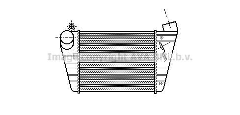 AVA QUALITY COOLING Kompressoriõhu radiaator AI4172